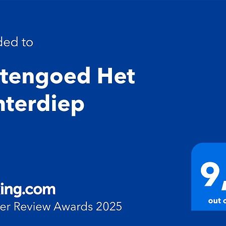 Buitengoed Het Achterdiep Ter Apel Esterno foto